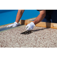 Stone carpet epoxy resin set for indoor and outdoor use (app