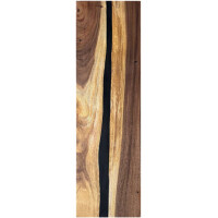 Epoxidharz Treppenstufe Massivholz Walnu gallery