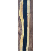 Epoxidharz Treppenstufe Massivholz Walnu gallery