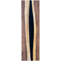 Epoxidharz Treppenstufe Massivholz Walnu gallery