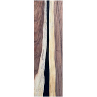 Epoxidharz Treppenstufe Massivholz Walnu gallery