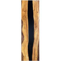 Epoxidharz Treppenstufe Massivholz Walnu gallery