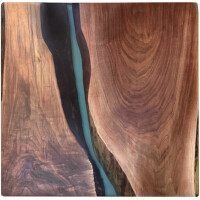 Epoxidharz Tischplatte River Table Trans gallery