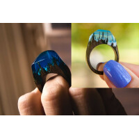 Epoxy Resin Laminate Casting Crystal Clear Gfk Table Floor 2